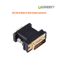 Thumbnail for UGREEN DVI (24+5) Male to VGA Female converter (20122)