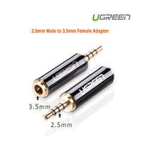 Thumbnail for UGREEN 2.5mm Male to 3.5mm Female Adapter (20501)