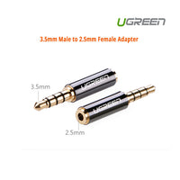Thumbnail for UGREEN 3.5mm Male to 2.5mm Female Adapter (20502)