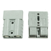 Thumbnail for Pair Anderson Style Plug connector 50AMP Caravan Trailer Solar 6AWG GREY AU