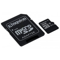 Thumbnail for KINGSTON SDCS-16GB microSDHC Canvas Select 80R with SD adapter
