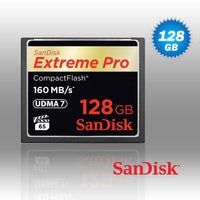 Thumbnail for SanDisk Extreme Pro CFXP 128GB CompactFlash 160MB/s (SDCFXPS-128G)