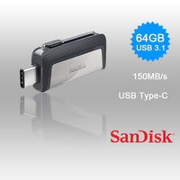 Thumbnail for SANDISK ULTRA 64GB SDDDC2-064G Dual USB Drive Type-C 3.1